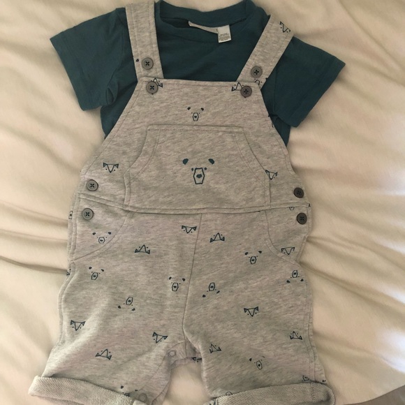 First Impressions Other - Overall Short Set - 24 mos (Gently Used)
